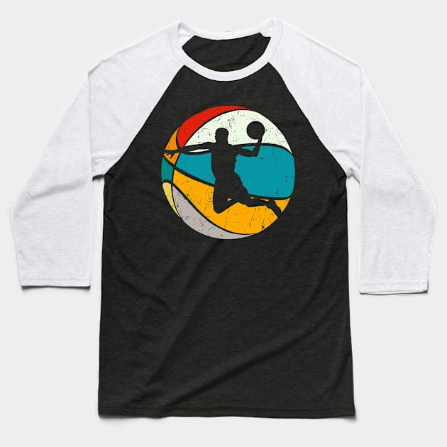 Basketball Design Gift Baseball T-Shirt by Delightful Designs